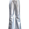 The Pyrite Metallic High-Waisted Pant front